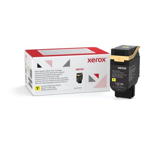 Xerox<sup>&reg;</sup> C325 Yellow High Capacity Toner Cartridge
