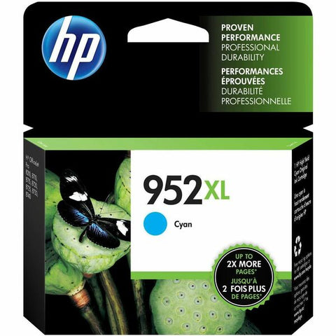 HP 952XL High Yield Cyan Original Ink Cartridge