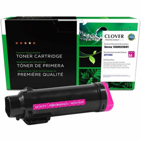 Clover Technologies Group, LLC Non-OEM New Extra High Yield Magenta Toner Cartridge for Xerox 106R03961