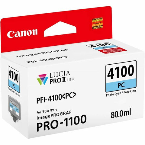 Canon, Inc PFI-4100 Photo Cyan Ink Tank