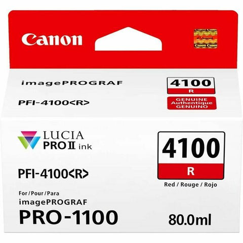 Canon, Inc PFI-4100 Red Ink Tank