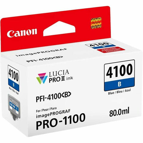 Canon, Inc PFI-4100 Blue Ink Tank