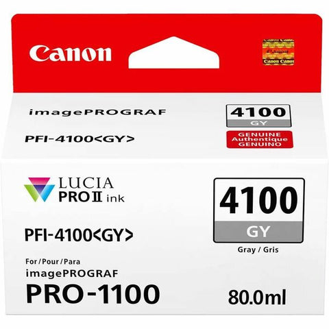Canon, Inc PFI-4100 Gray Ink Tank