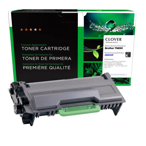 Clover Technologies Group, LLC Clover Imaging Remanufactured Ultra High Yield Toner Cartridge for Brother TN890