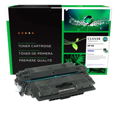 Clover Technologies Group, LLC Remanufactured Extended Yield Toner Cartridge (Alternative for HP CF214X 14X) (21000 Yield)