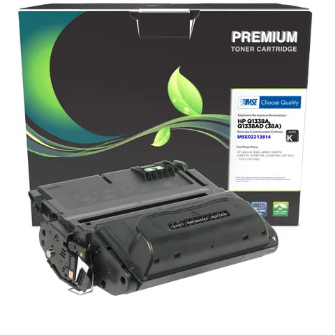 MSE Remanufactured Toner Cartridge for HP Q1338A (HP 38A)