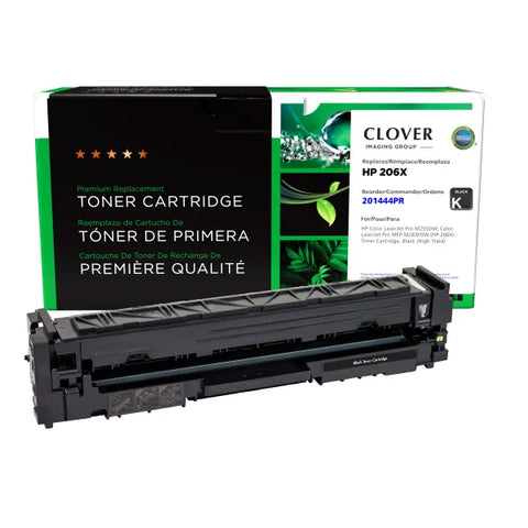 Clover Technologies Group, LLC Clover Imaging Remanufactured High Yield Black Toner Cartridge for HP W2110X (HP 206X)