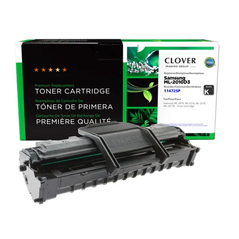 Clover Technologies Group, LLC Remanufactured Toner Cartridge (Alternative for Samsung ML-1610D2 ML-2010D3) (3000 Yield)