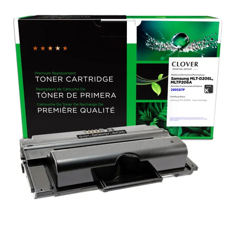 Clover Technologies Group, LLC Remanufactured Toner Cartridge (Alternative for Samsung MLT-D206L) (10000 Yield)
