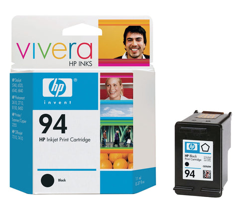 HP 94 (C8765WN) Black Original Ink Cartridge (480 Yield)