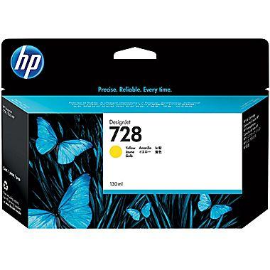 HP 728 (F9J65A) Yellow Original Ink Cartridge (130 ml)