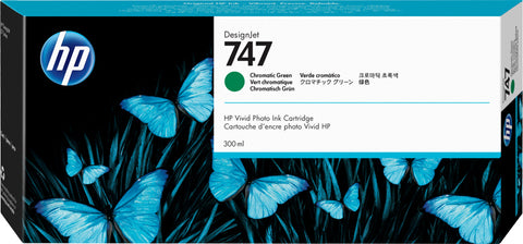 HP 747 (P2V84A) Chrmtc Green Original Ink Cartridge (300 ml)