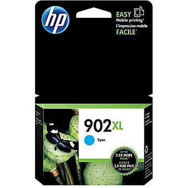 HP 902XL (T6M02AN) Cyan Original Ink Cartridge (825 Yield)
