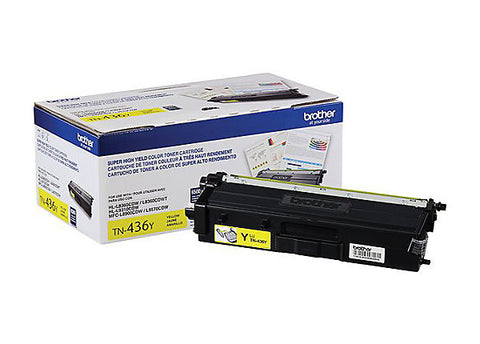 Brother OEM TN436Y HL-8360/9310/MFC-L8900/L9570 EHY Yellow Toner Cartridge