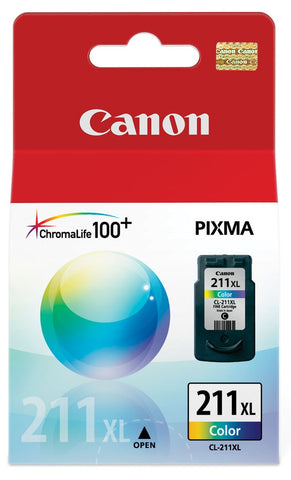 Canon, Inc (CL-211XL) Extra Large Capacity Color Ink Cartridge