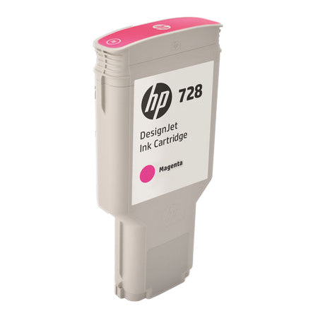 HP 728 (F9K16A) Magenta Original Ink Cartridge (300 ml)