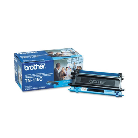 Brother High Yield Cyan Toner Cartridge (4000 Yield)
