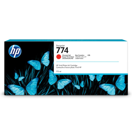 HP 774 (P2W02A) Chromatic Red Original Ink Cartridge (775 ml)