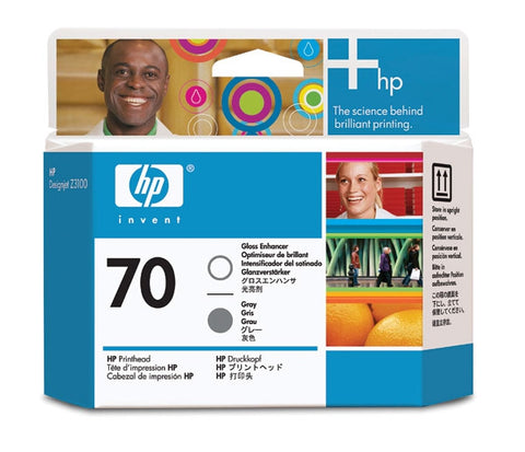 HP 70 (C9410A) Gray/Gloss Enhancer Printhead