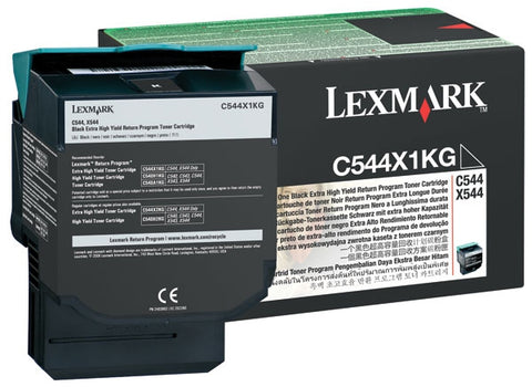 Lexmark Extra High Yield Black Return Program Toner Cartridge (6000 Yield)