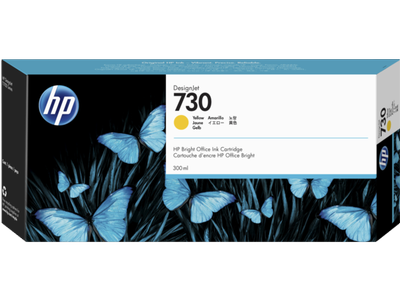 HP 730 (P2V64A) Yellow Ink Cartridge