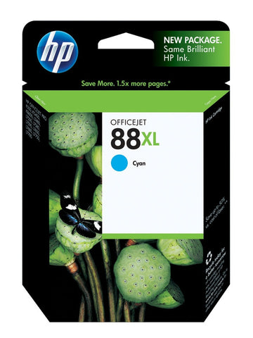 HP 88XL (C9391AN) High Yield Cyan Original Ink Cartridge (1700 Yield)