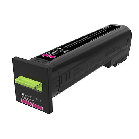 Lexmark Magenta Return Program Toner Cartridge (8000 Yield)