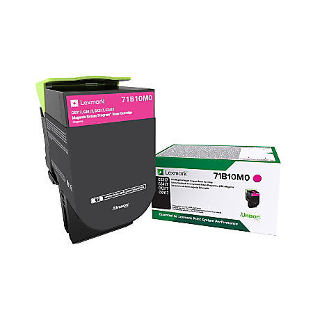 Lexmark Magenta Return Program Toner Cartridge (2300 Yield)