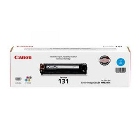 Canon, Inc CARTRIDGE 131 CYAN TONER - FOR IMAGECLASS MF624CW, MF628CW, MF8280CW
