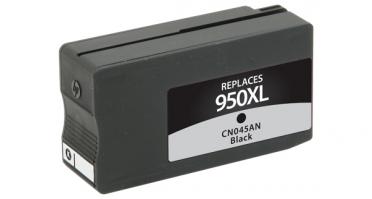 Depot International Premium Remanufactured High Yield Black Ink Cartridge for HP CN045AN (HP 950XL)
