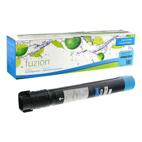 Fuzion Lexmark X950X2CG Compatible Toner - Cyan