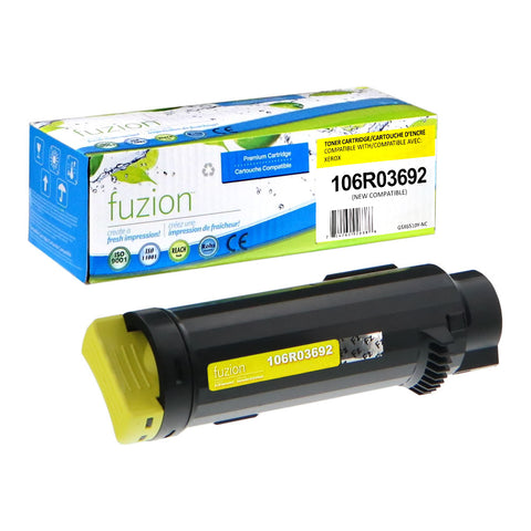 Fuzion Xerox 106R03692 Compatible Toner - Yellow