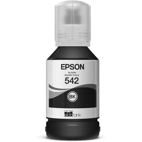 Epson T542 (T542120-S) Black Ink Bottle (7,500 Yield)