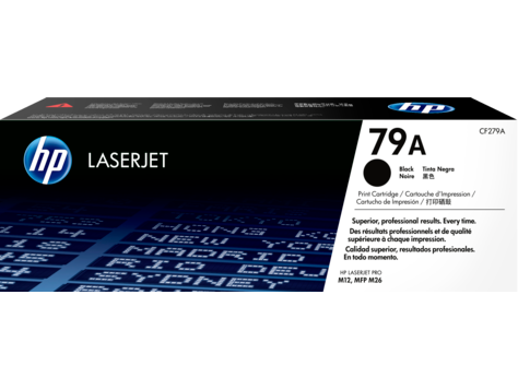 HP 79A (CF279A) Black Original LaserJet Toner Cartridge (1000 Yield)
