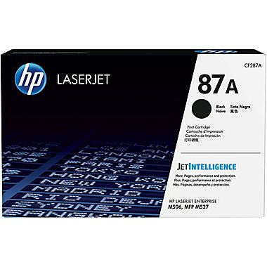 HP 87A (CF287A) Black Original LaserJet Toner Cartridge (8550 Yield)