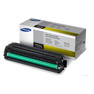 Samsung (CLT-Y504S/XAA) Yellow Toner Cartridge (1800 Yield)
