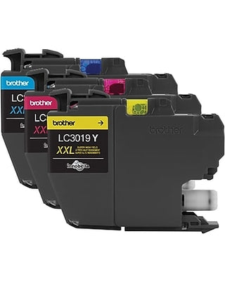 Brother LC30193PKS Innobella Cyan, Magenta, Yellow Ink Cartridges, Super High Yield
