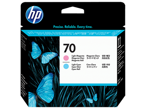 HP 70 (C9405A) Light Cyan/Light Magenta Printhead