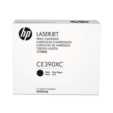 HP 90X (CE390XC) High Yield Original LaserJet Toner Cartridge (24000 Yield)