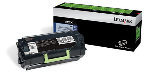 Lexmark (521X) Extra High Yield Return Program Toner Cartridge (45000 Yield)