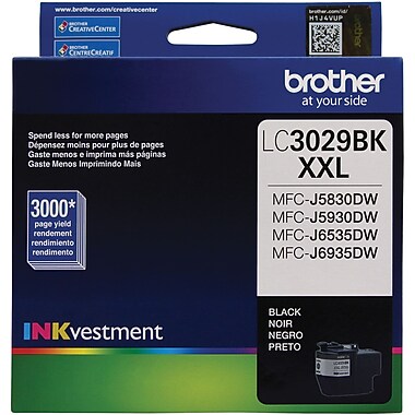 Brother Ultra High Yield Black Ink Cartridge (3000 Yield)