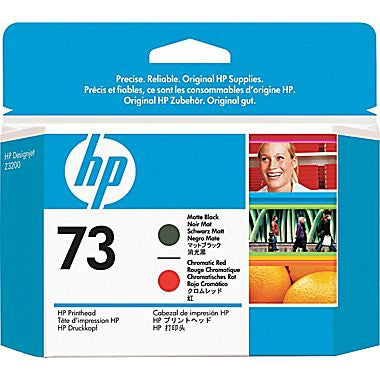 HP 73 (CD949A) Chromatic Red/Matte Black Printhead