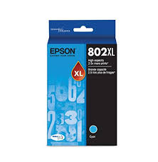 Epson Epson (802) WF Pro 4720, 4730, 4740 High Capacity DuraBrite Ultra Cyan Ink Cartridge