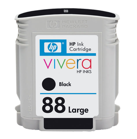 HP 88XL (C9396AN) High Yield Black Original Ink Cartridge (2450 Yield)