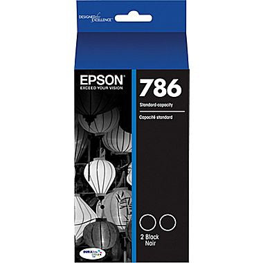 Epson DURABrite Ultra Black Ink Cartridge Dual Pack WF4630 4640 5110 5190 5620 5690