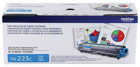 Brother High Yield Cyan Toner Cartridge (2200 Yield)