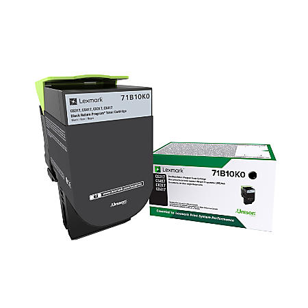 Lexmark Black Return Program Toner Cartridge (3000 Yield)