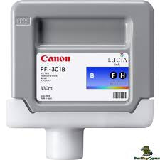 Canon, Inc Ink Tank PFI-301B - Pigment Blue Ink Tank 330ml